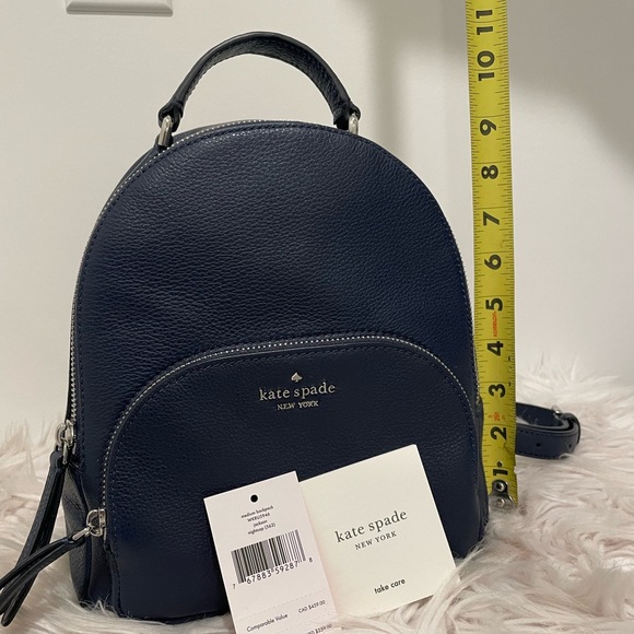 Kate Spade Medium Backpack Jackson in Nightcap MSRP $359 WKRU5946 - Picture 13 of 16